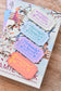 Romance Book Trope Keychains – Vintage Ticket Style Acrylic Keychain Set, Bookish Gift for Readers