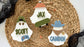 Personalized Halloween Basket Tags – Custom Ghost Name Tags
